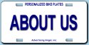 About Personalized Bike Plates . com
